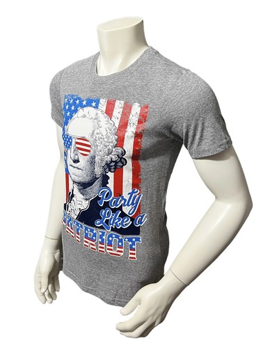 Party Like A Patriot George Washington T-Shirt Women’s Small American Patriotic - Picture 3 of 13