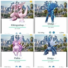 SHINY AND REGULAR GO TOUR SINOH 20K DUST TRADE, SEE DESCRIPTION 