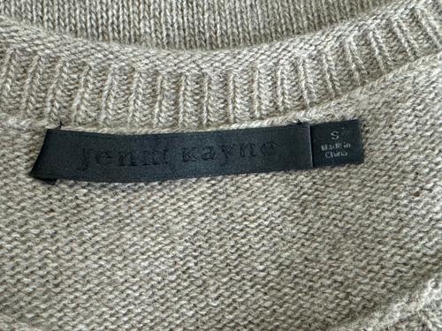 Jenni Kayne Everyday Sweater Women S EUC Wool Cashmere Long Sleeve Crewneck - Picture 5 of 16