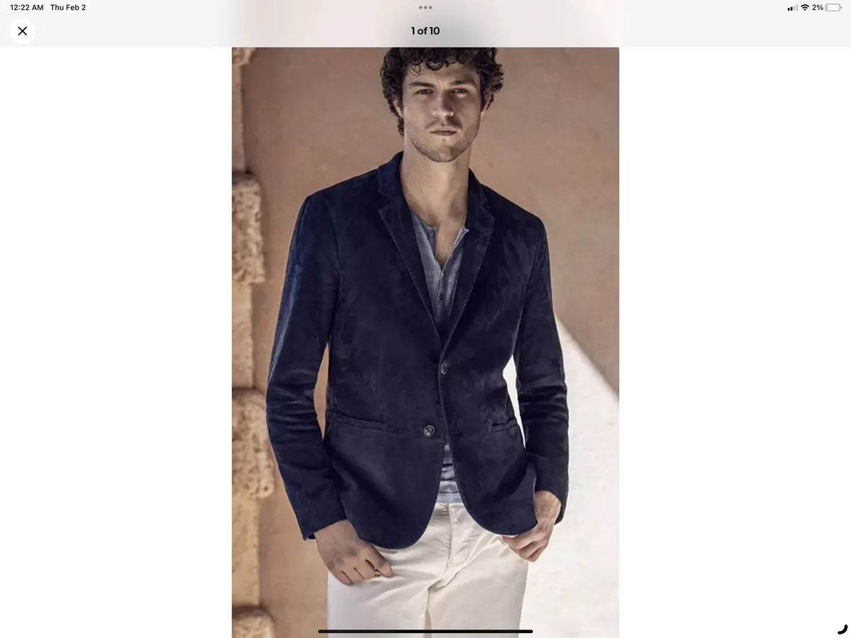 John varvatos notch lapel jacket sale
