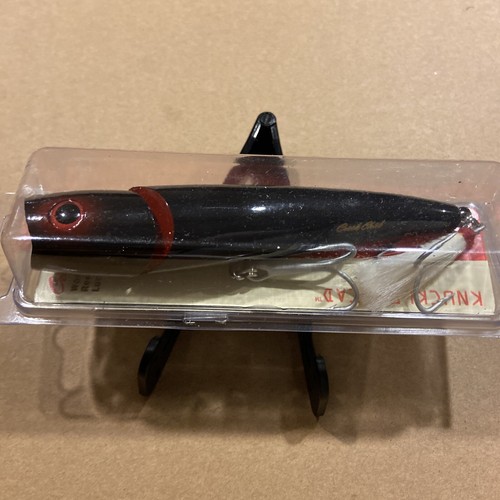 CREEK CHUB KNUCKLE-HEAD FLOATING 5" 1 1/2OZ I6600JP02 BLK/RED EYE - Picture 4 of 7