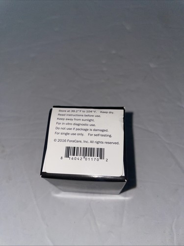 Fora Premium Blood Glucose Test Strips V10 / V30 - 50ct Expires 2025 Mult Avail - Picture 6 of 6