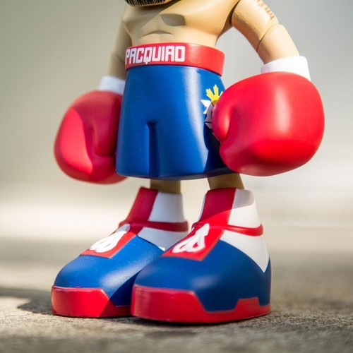 Manny Pacquiao 7" Vinyl Figure Fight Of The Century Pac-Man Boxer Art Toy MINT - Picture 6 of 6