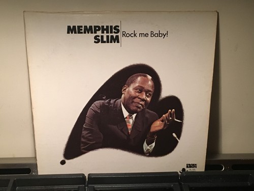 MEMPHIS SLIM - Rock Me Baby! ~BLACK LION 155 {nm} Recorded: 1960 w/Alexis Korner - Picture 1 of 7