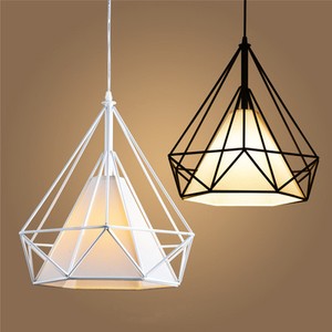 Modern Birdcage Metal Cage Minimalist Pyramid Pendant Light Hanging Image Is Loading Modern Birdcage Metal Cage Minimalist Pyramid Pendant Light