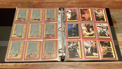 1983 STAR WARS RETURN OF THE JEDI SERIES 1 COMPLETE 132 CARD + 66 STICKERS SET - Picture 15 of 23