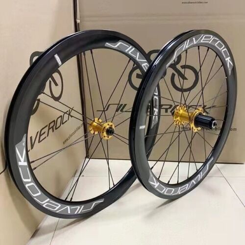 Folding Bike Wheels 20inch 406 451 Wheelset Rim 40mm Depth V Brake Caliper Brake - Picture 14 of 40