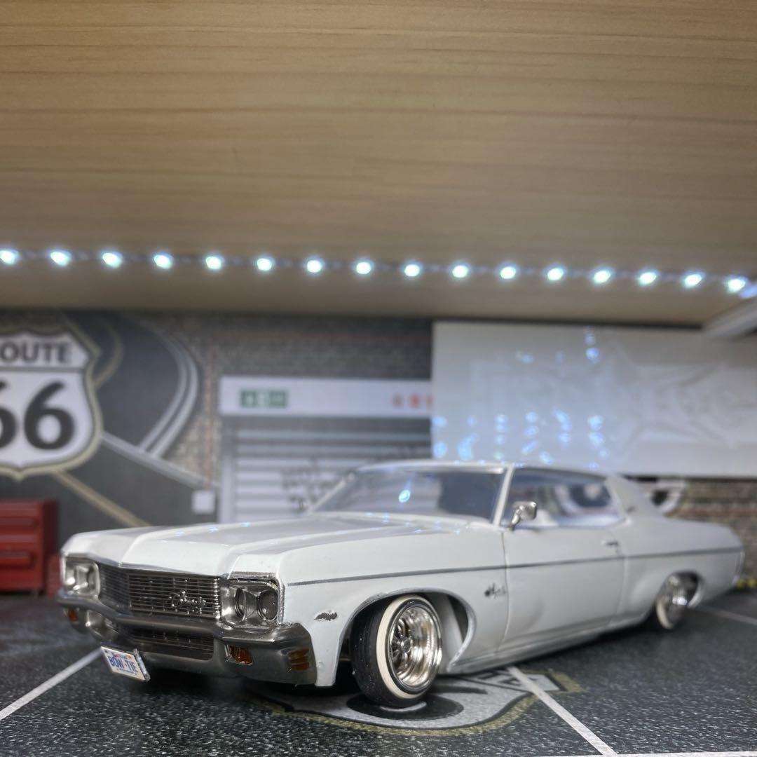 1970 Chevy Impala 454 Fire Chief 1/25 Scale Model Kit Build