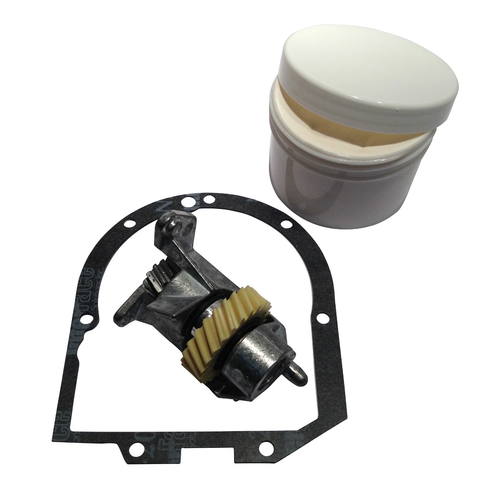 Kitchenaid Stand Mixer Worm Pinion Gear Assembly, Gasket & 130g Tub of Grease.
Opens in a new window