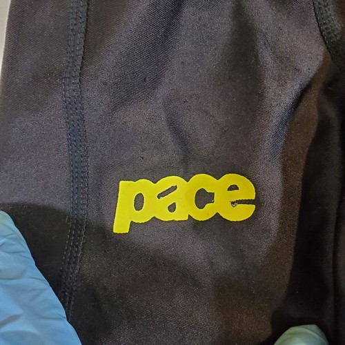 Pace Black Dupont Lycra VTG 90s NWT DAMAGED READ - L Padded Cycling Bike Shorts - Picture 16 of 19