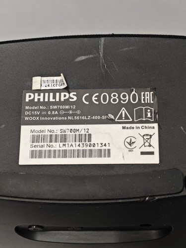 Philips SW700M/12 Speaker - Non-Working, For Parts, No Accessories - Picture 7 of 9
