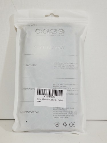 Funda Dexnor Samsung Galaxy S20+ resistente a prueba de golpes NEGRA ubicación EE. UU. - Imagen 7 de 7