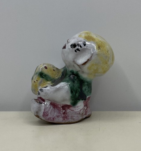 Alte Kleine Keramik Figur Alt Miniatur Ca 50er 60er Jahre Ton Geschenk - Bild 4 von 8