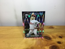 2024 Topps Chrome - RayWave Refractor #180 Orion Kerkering (RC)