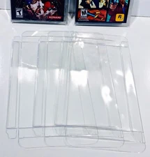 15 PSP Box Protectors Custom Made Crystal Clear Playstation Portable Cases  New!