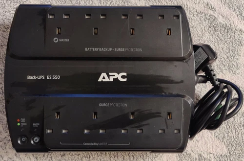 APC Back-UPS (550 VA) - Offline - Rack (19) (BE550G-UK) UPS