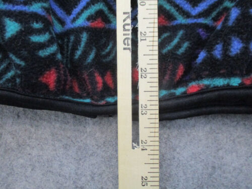 VINTAGE Columbia Jacket Girls Large Aztec Full Zip Fleece Hiking Made in USA - Picture 9 of 10
