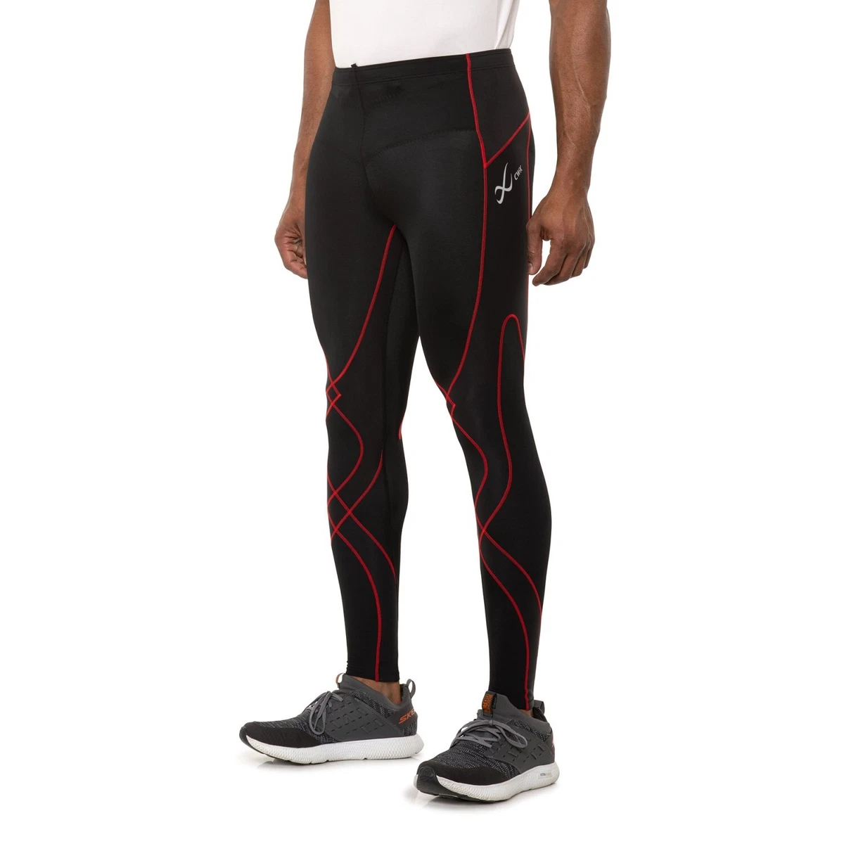 NWT CW-X Men's Stabilyx Compression Running Tights Hips Hamstrings Quads X-Large