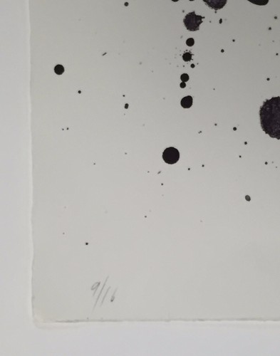 Sam Francis - Original Limited Edition Two Color Lithograph Print, 1976 (SF-225) - Picture 3 of 7