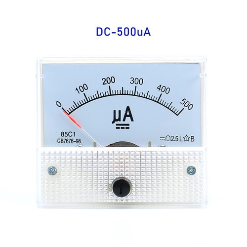 1-30A 1-500mA 50-500uA 5-300V DC-Amperemeter/Voltmeter Analog-Panel-Messgerät - Picture 31 of 40