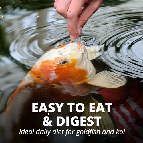 Pond Fish Food Premium Sticks Diet Koi Goldfish Vitamin High-quality 1.25 Lbs - Picture 5 of 10