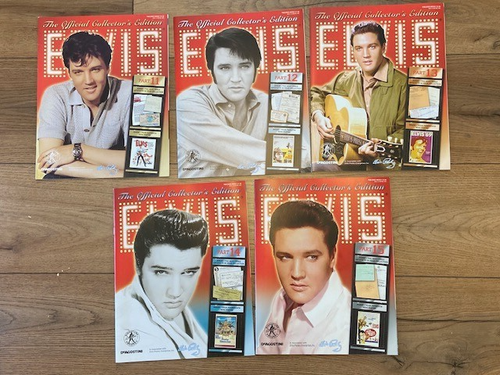 Elvis Deagostini Collector's Magazines Parts 1-15 BESPOKE FOLDER & MORE *EX* - Imagen 4 de 8
