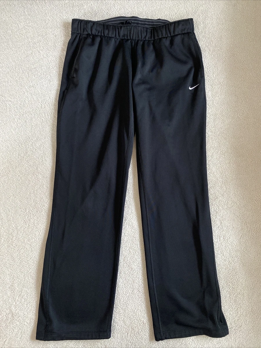 Nike Dri-Fit Women's Training Pants, Black, 100%Polyester, Size L