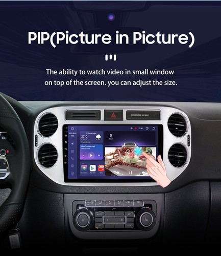 Autoradio für VW Tiguan 2006-2016 9" Android 12 GPS Navi Carplay WIFI BT 2+32GB - Bild 15 von 19