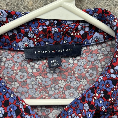 Tommy Hilfiger tuta donna XS donna viola outdoor floreale coulisse morbida - Foto 8 di 12