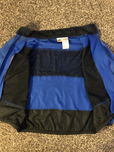 Vintage 90s Nike Cycle Oregon VIII Full Zip Blue Windbreaker Jacket Men's Large - Picture 5 of 12