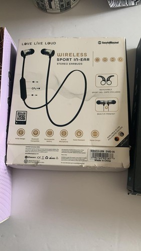 3 Assorted Bluetooth Compatible Wireless LED Neckband Earbuds K181 - 第 2/7 張圖片