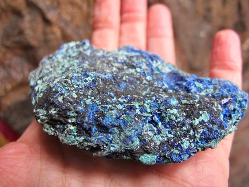 Natural Azurite Specimen Raw & chrysocolla Piece Crystal rough healing Natural - Picture 24 of 24