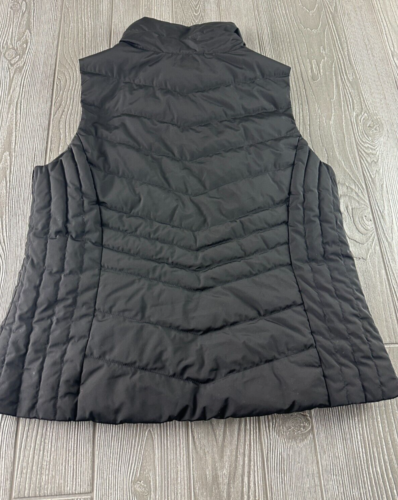 Talbots Womens Size Large Black Puffer Vest - Picture 3 of 10