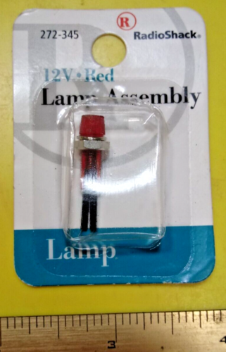 NIP • RadioShack® 12V Lamp Assembly • Red • P/N 272-345 / 272-0345 - Picture 3 of 4