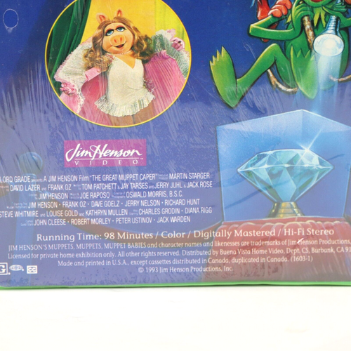 1993 The Great Muppet Caper VHS Clamshell Release Jim Henson VHS #1603 - Picture 6 of 11