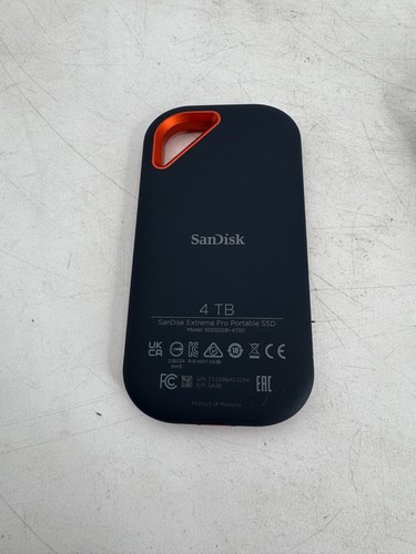 SanDisk Extreme Pro Portable SSD 4TB USB-C External SDSSDE61-4T00 - Afbeelding 3 van 6