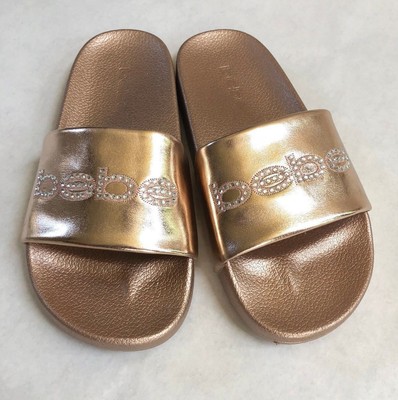 gold rhinestone slides