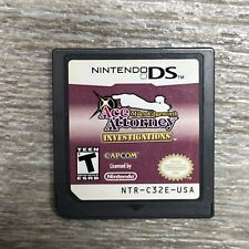 Ace Attorney Investigations: Miles Edgeworth (Nintendo DS, 2010) Cart Only