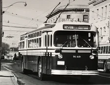 Trackless Trolley Bus Toronto Transit Commission TTC #9149 Route 89 Weston Photo