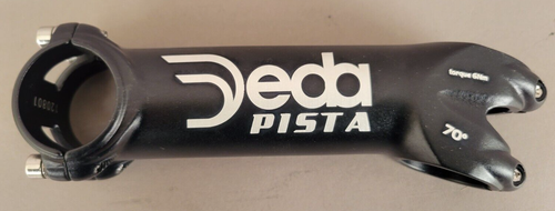 Deda Elementi Pista 130mm70 degree Black New Old Stock 31.8mm 1-1/8" - Picture 1 of 5
