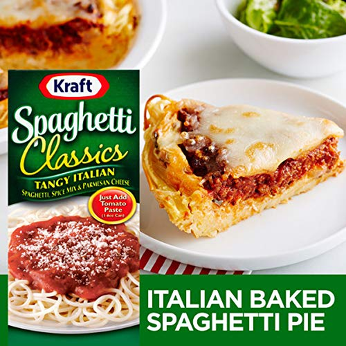 Kraft Spaghetti Classics Tangy Italian Easy Pasta Meal with Spaghetti, Spice Mi - Picture 3 of 7