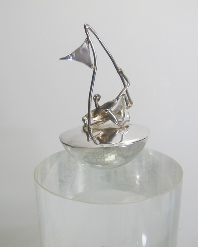 Dose Surfer Strandsurfer Segler 925 Silber Top Design - Picture 2 of 4