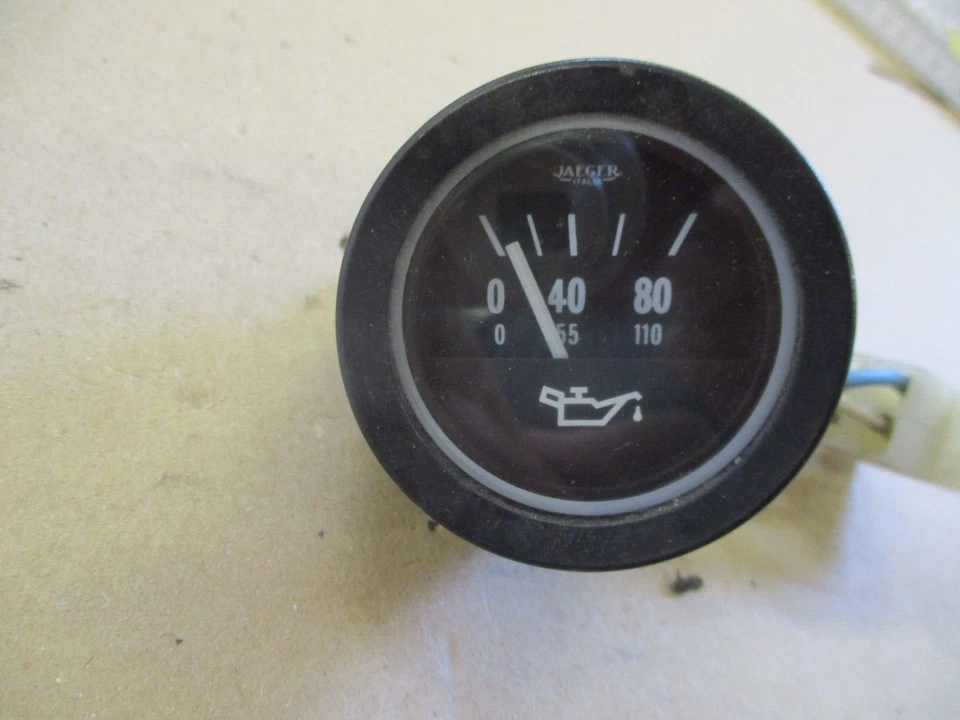 Fiat Opel Alfa Renault Lancia Öltemperatur Anzeige Instrument Ø52mm Jaeger NEU - Bild 3 von 4