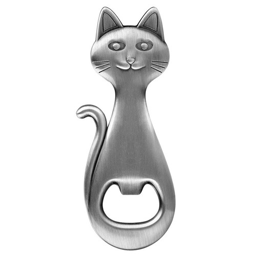 Bottle Opener Cat Shape Beer Beverage Openers Metal Corkscrew Bar Accessory Gift - Picture 14 of 14