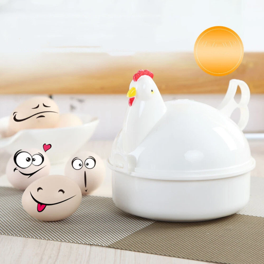 4 Egg Boiler Egg Cooker Poacher Egg Boiler Cooker Chicken Shape Egg Boiler 4 Egg Boiler Egg Cooker Poacher Egg Boiler Cooker Chicken Shape Egg Boiler