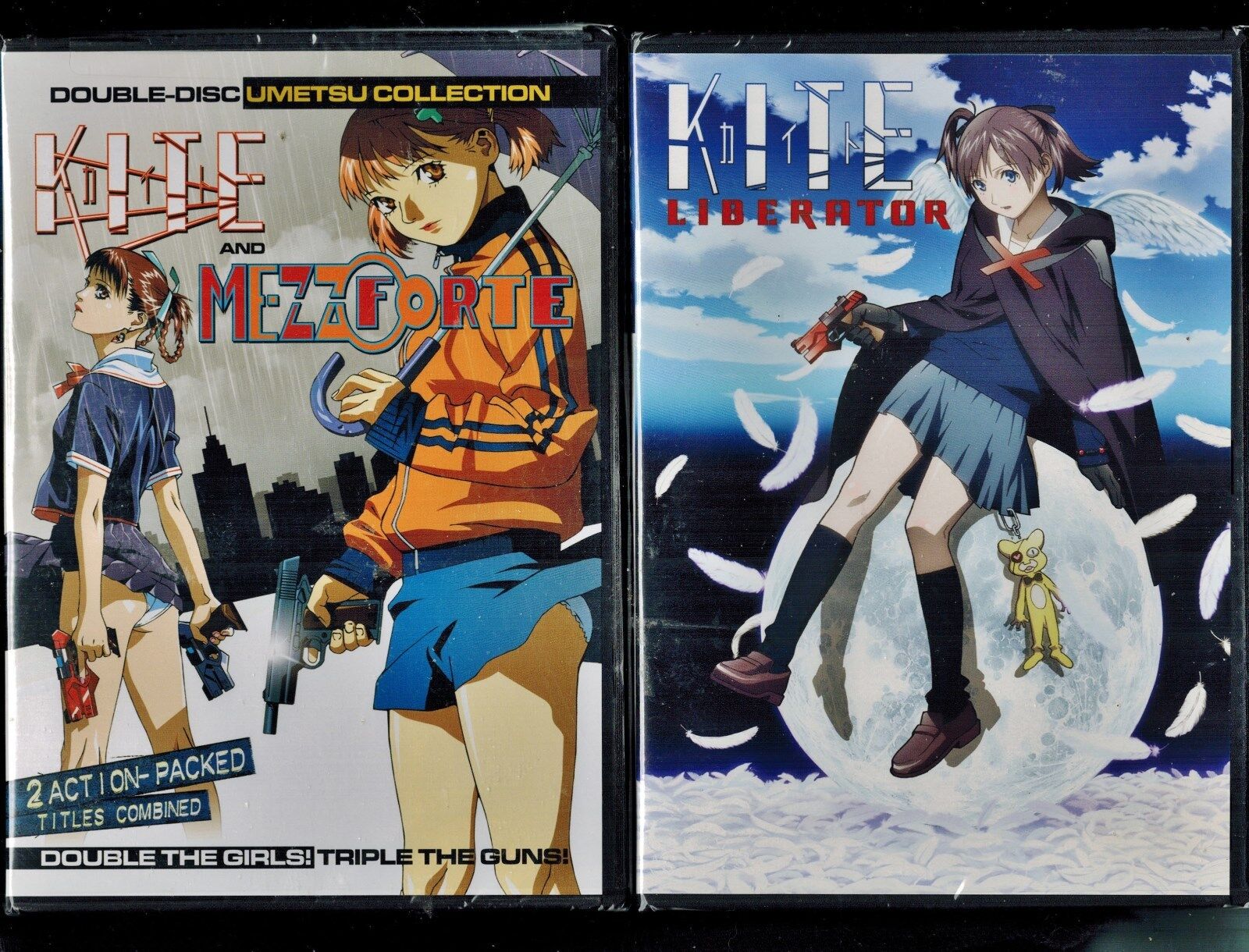 Kite + Kite Liberator + Mezzo Forte (Brand New 3 DVD Anime Set) 631595081374 | eBay Kite + Kite Liberator + Mezzo Forte (Brand New 3 DVD Anime Set) 631595081374 | eBay