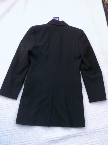 BNWT Boyd Cooper size 8 DARK NAVY TAILORED LONGER JACKET - Picture 3 of 3