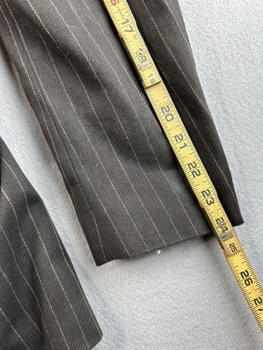 Banana Republic Men's Blazer 38R Gray Suit Jacket Pinstripe Notch Lapel - Picture 8 of 10