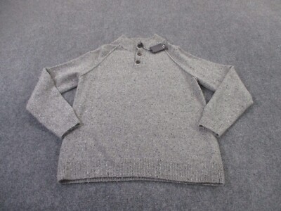 Rails Sweater Womens XL Gray Wool Pullover Jumper Preppy Golf Classic Adult NEW
