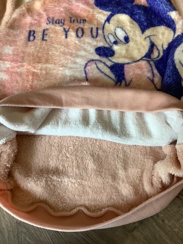 Disney Junior Girls Youth Sweatshirt Youth Size XL Pink Purple VGUC Mickey Mouse - Picture 11 of 11